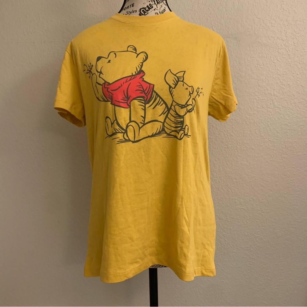 Disney Winnie the Pooh Shirt Womens Small Y2K Nostalgic Cartooncore Pastel
